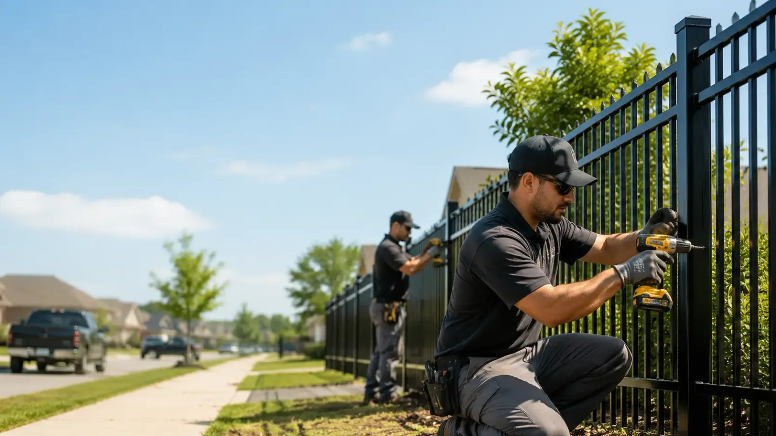 Metal Fence Installation in Belle Plaine, IA